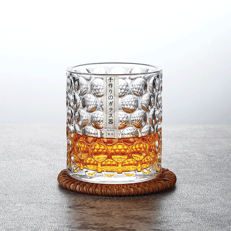 3D Pearl Japanese Whisky Glass