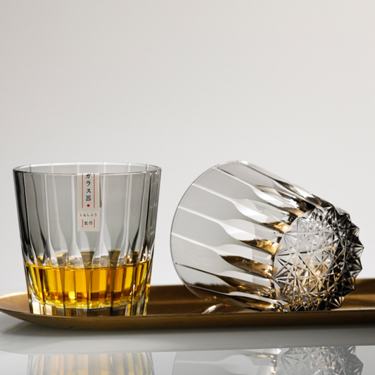 Smoke Grey Japanese Eko Whisky Glass