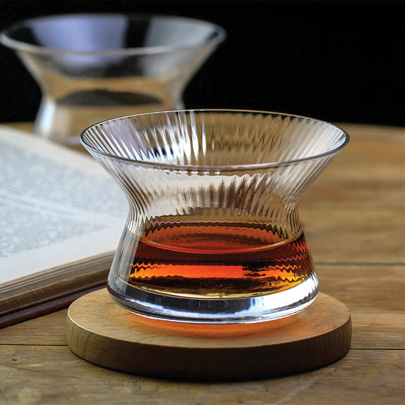 Limited Edition Hanyu Whisky Glass - Innovative Masterpiece with Spinning Feature