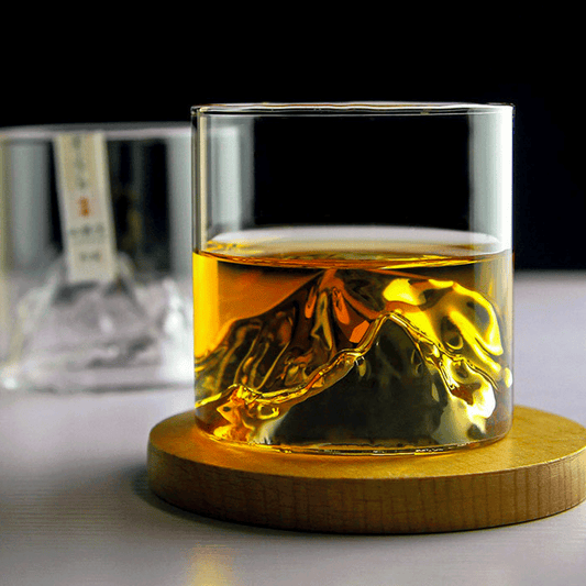 Limited Edition Japanese Whisky Glass - Mt. Asama Inspired Design