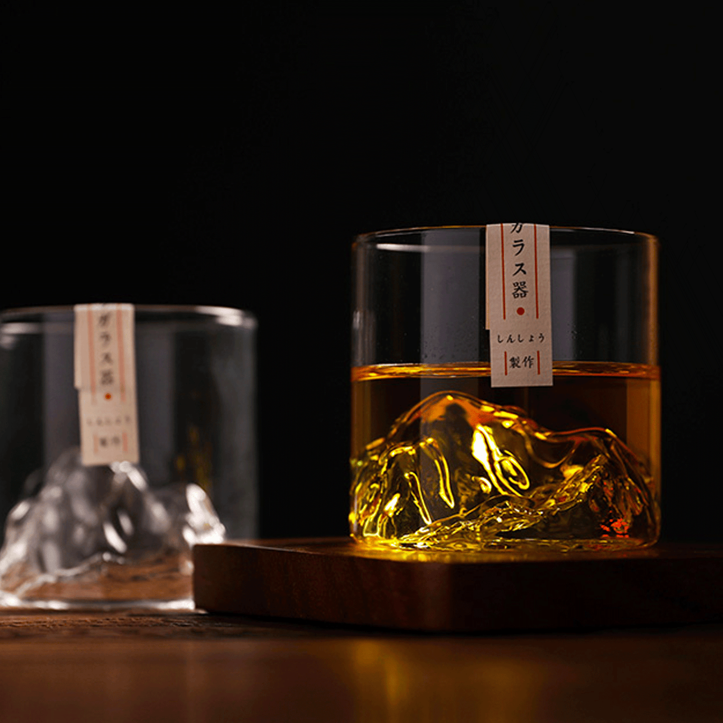 Limited Edition Japanese Whisky Glass - Mt. Asama Inspired Design